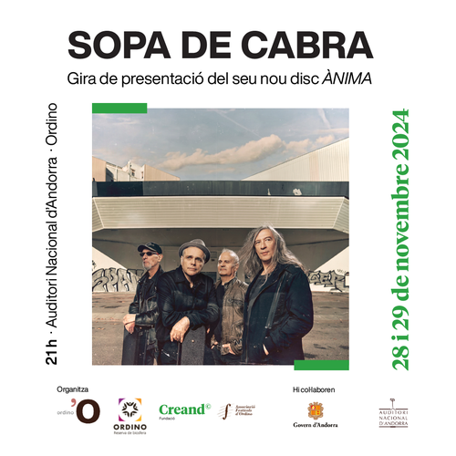 Concert Sopa de Cabra - Ànima