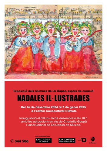 Exposició Nadales il·lustrades