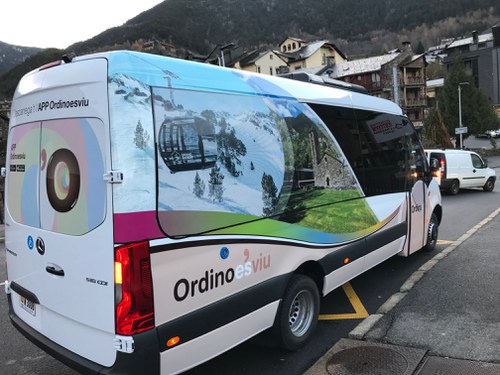 Augmenten les freqüències del bus parroquial al Coll d'Ordino